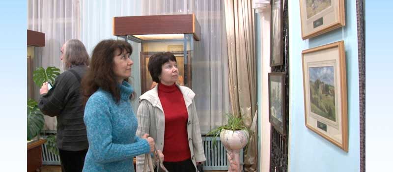 В Коврове открылась выставка художников Школы акварели Сергея Андрияки