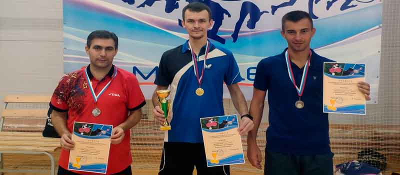 Кирилл Кашицын – чемпион города Коврова по настольному теннису