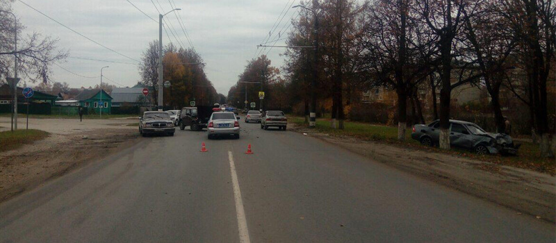 Не уступил  дорогу
