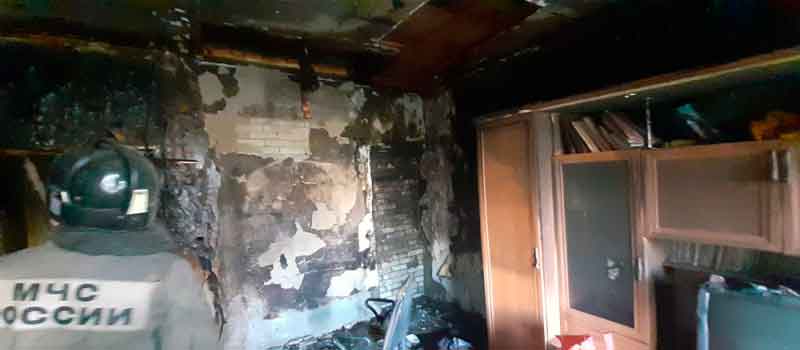 Детская шалость стала причиной пожара в Ковровском районе