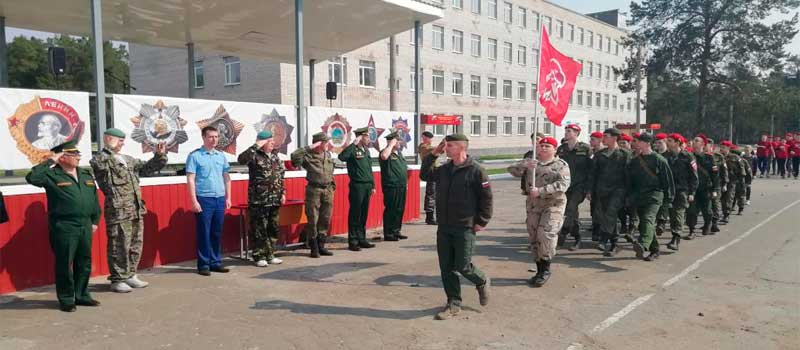 Квалификационные испытания для ковровских юнармейцев