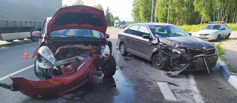 Не уступил дорогу – попал в ДТП