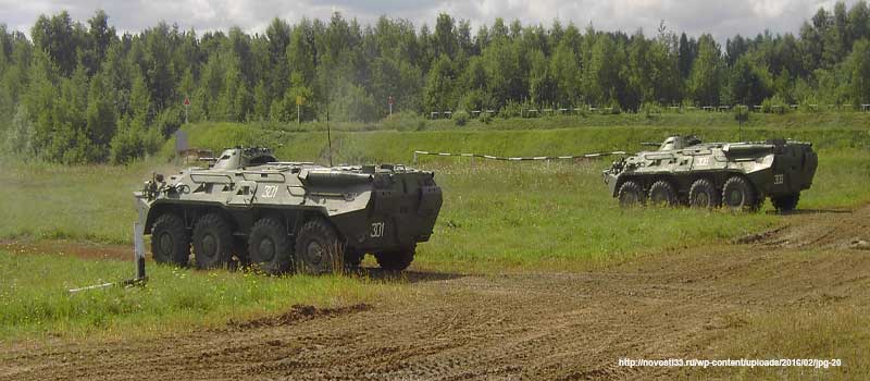 На полигоне Сергейцево проводятся занятия с боевой стрельбой