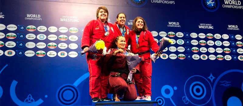 Ковровчанка  Дарья Николаева заняла второе место на чемпионате мира по спортивной борьбе