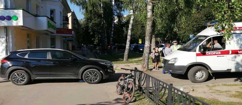 ДТП с велосипедистом