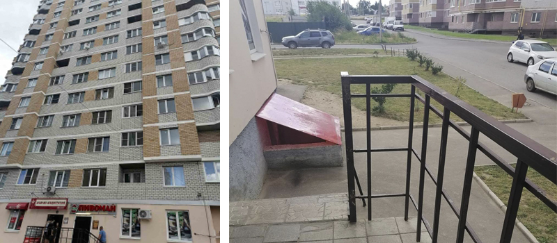 Пятилетний малыш выпал с 9 этажа