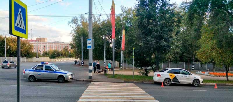 ДТП на пешеходном переходе