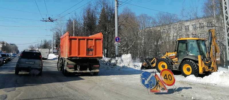 Уборка улиц: 10 марта