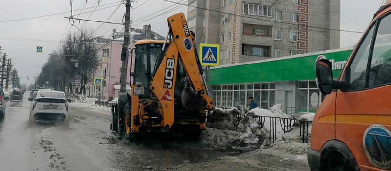 Уборка улиц: 15 марта