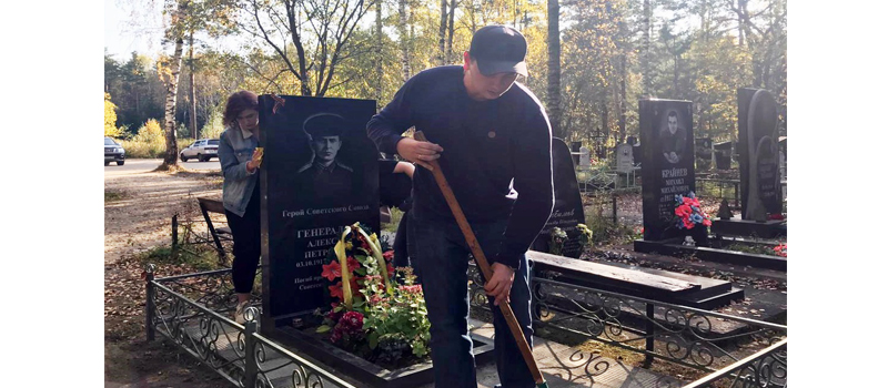 В городе воинской славы Коврове благоустраивают воинские захоронения