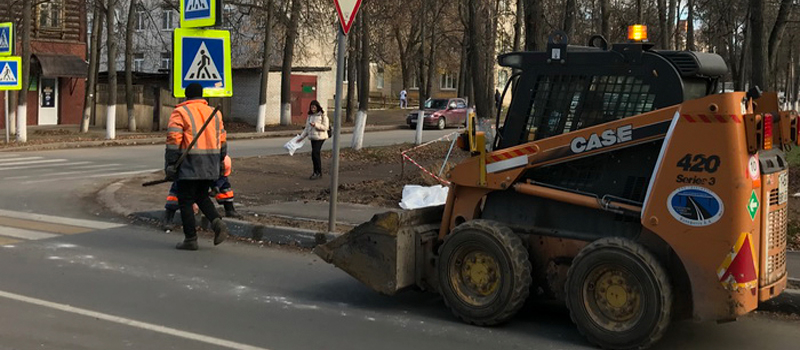 Уборка и ремонт улично-дорожной сети: 20 октября