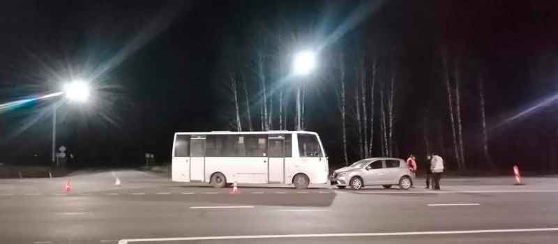 На автодороге М-7 «Волга» произошло столкновение машин