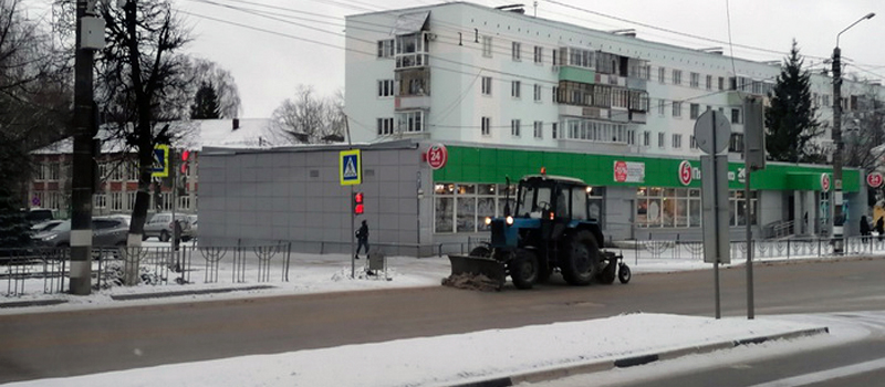 Уборка улично-дорожной сети: 22 ноября