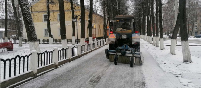Уборка улично-дорожной сети: 15 ноября