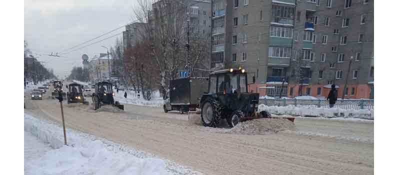 Уборка улично-дорожной сети: 20 декабря