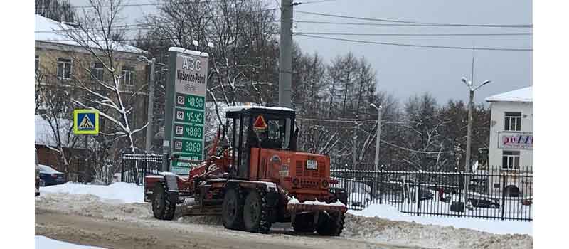 Уборка улично-дорожной сети: 15 декабря