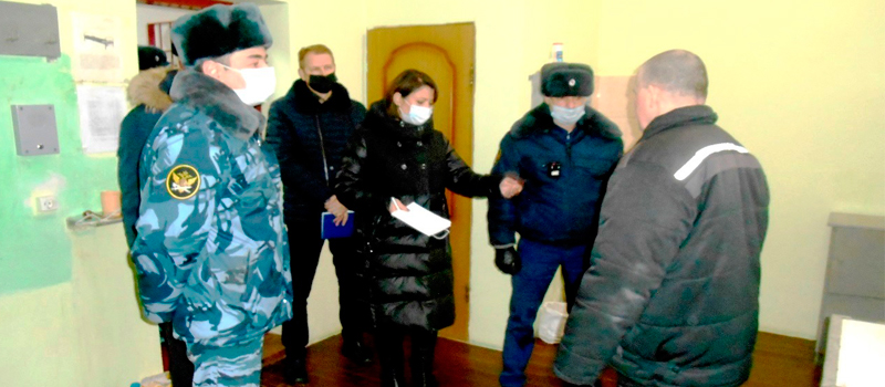 Людмила Романова с рабочим визитом посетила исправительную колонию в Ковровском районе