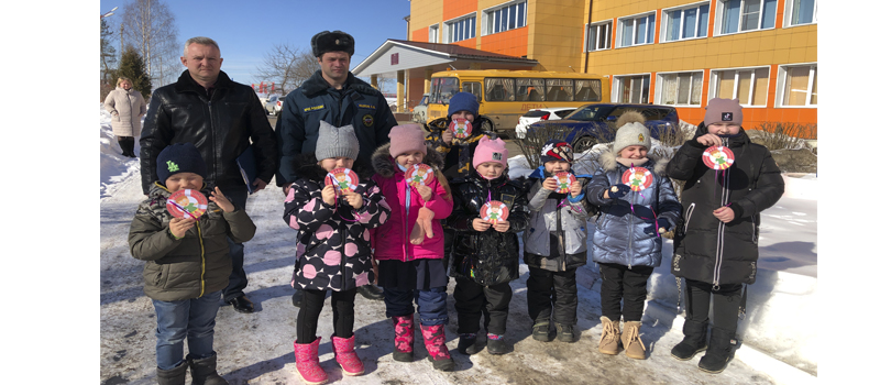В поселке Достижение Ковровского района прошла акция «Тонкий лёд»