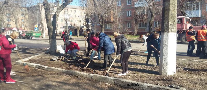 Традиционный весенний месячник санитарной очистки города стартует в апреле