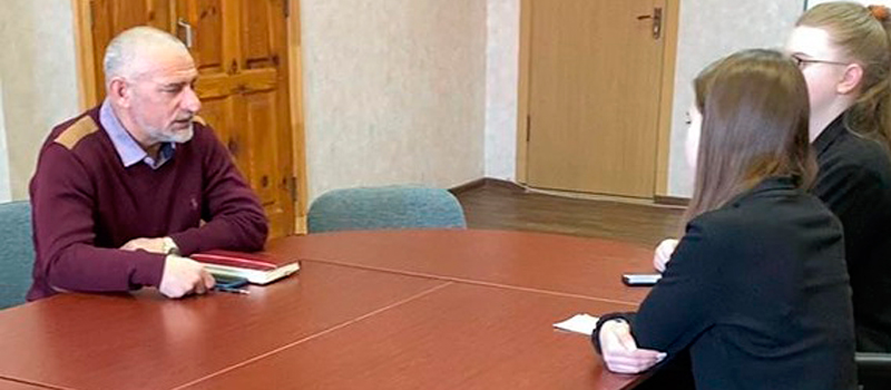 Председатель Общественного совета при МО МВД «Ковровский» и председатель Совета ветеранов встретились с учениками Малыгинской школы