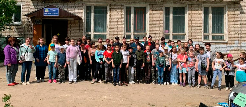 Сотрудники МЧС города Коврова приняли участие в городской акции «Безопасные каникулы»