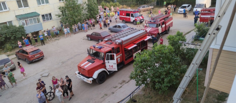 В Коврове при пожаре эвакуировали 20 человек, в том числе 5 детей