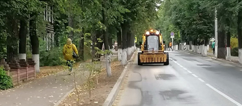 Уборка улично-дорожной сети: 7 сентября