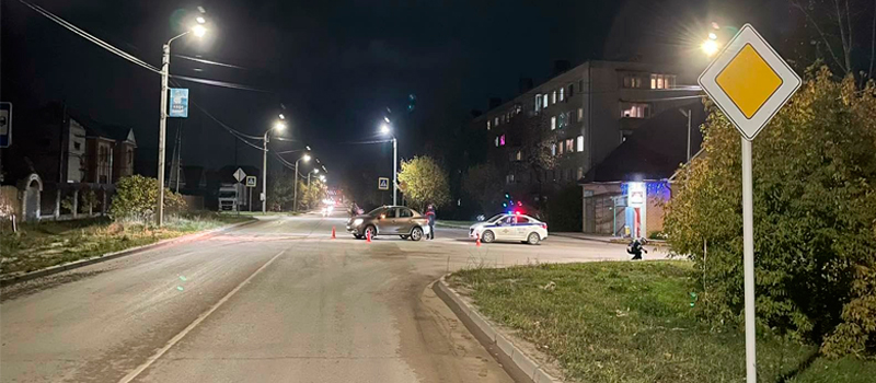 Не уступил дорогу велосипеду