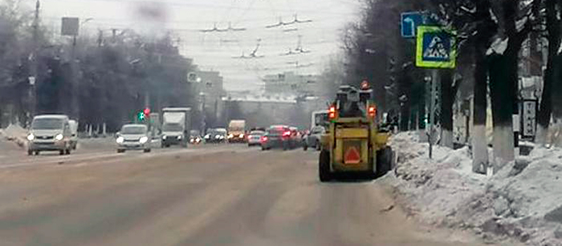Уборка улично-дорожной сети: 25 ноября