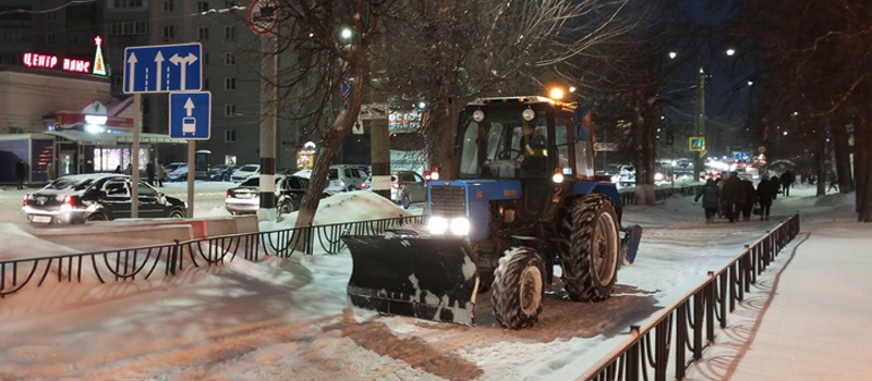 Уборка улично-дорожной сети: 16 декабря