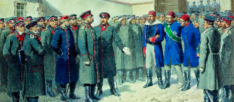 Памятная дата военной истории России. В этот день в 1877 году русские войска взяли турецкую крепость Плевна