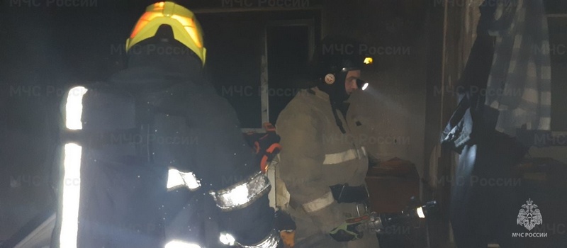 В Коврове потушили пожар на ул. Сосновая 