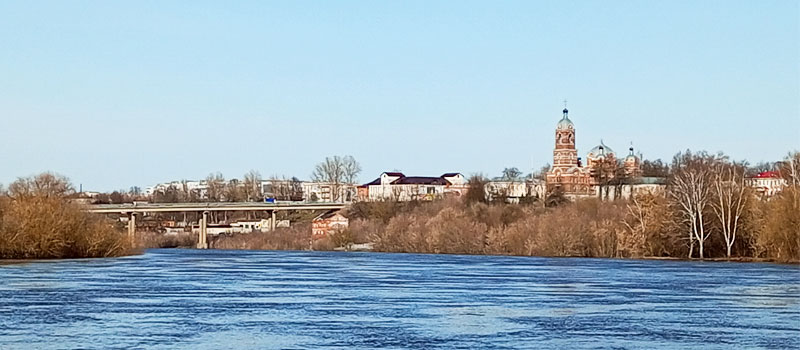 Уровень воды в Клязьме у Коврова поднялся на 294 сантиметра выше нулевой отметки