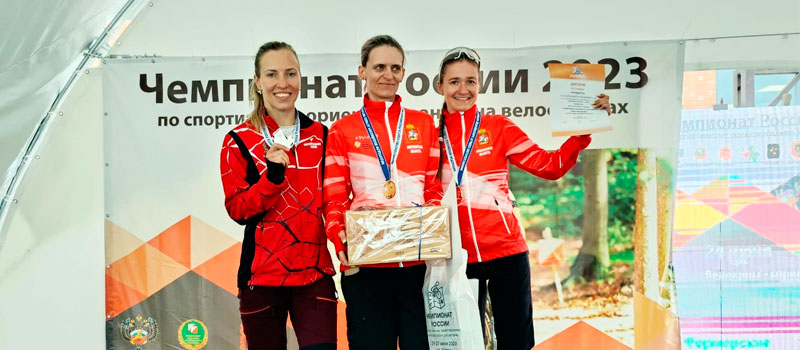 Наши спортсмены завоевали медали Чемпионата России по спортивному ориентированию 