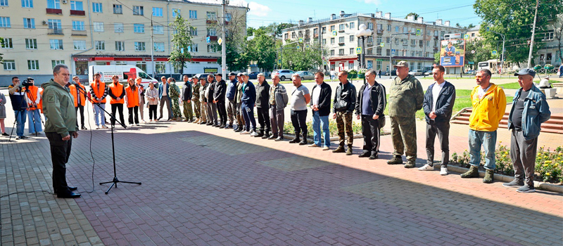 Добровольцы Владимирской области встают на защиту Отечества