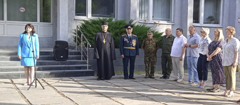 Состоялась очередная отправка бойцов в зону СВО