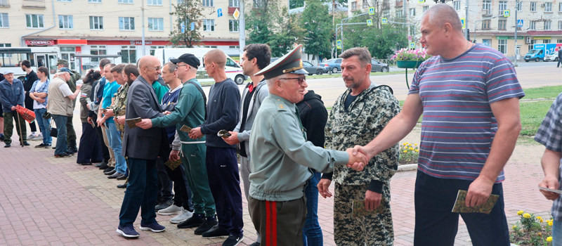 Ещё 70 военнослужащих из Владимирской области отправились на службу по контракту