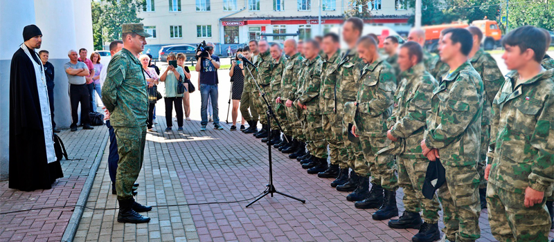 «Идём к СВОим»: военнослужащие из Владимирской области отбыли на службу по контракту