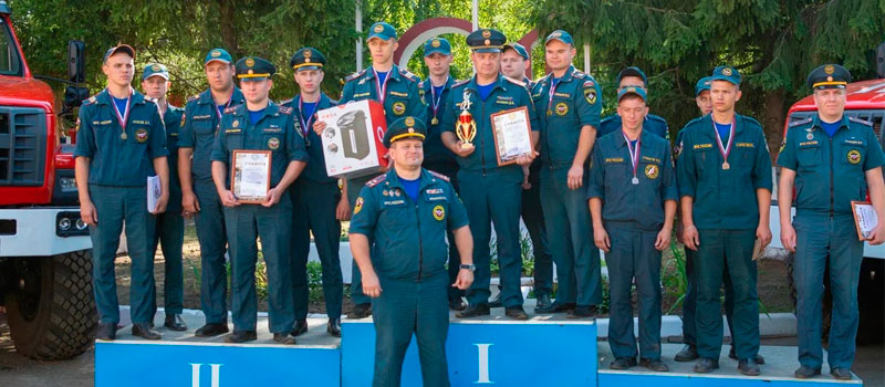 Ковровские пожарные заняли второе место в областных соревнованиях