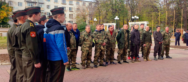 Владимирские контрактники начинают подготовку к специальной военной операции