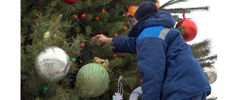 В Коврове установят 45 новогодних ёлок