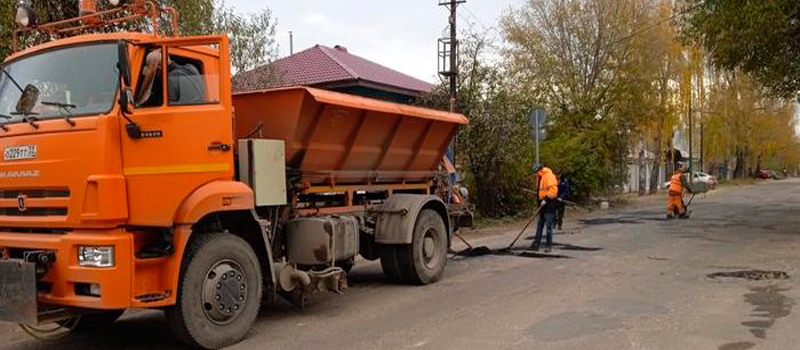 Уборка и ремонт улично-дорожной сети 22 октября