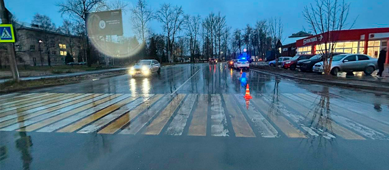В Коврове   машина сбила ребёнка на пешеходном переходе 