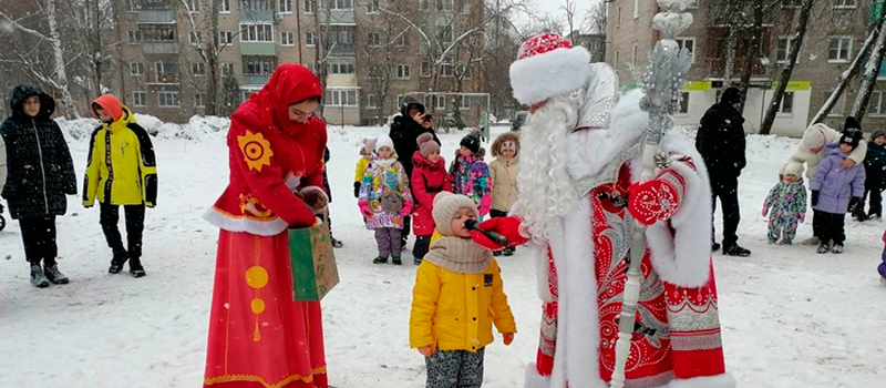 Новогодний снеготоп