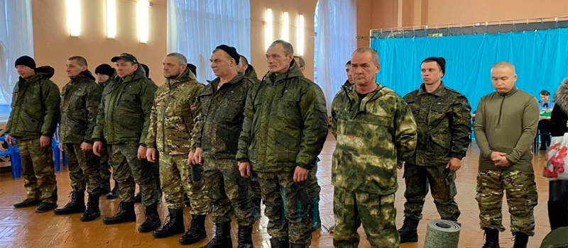 Контрактников Владимирской области торжественно провожают на защиту Отечества 
