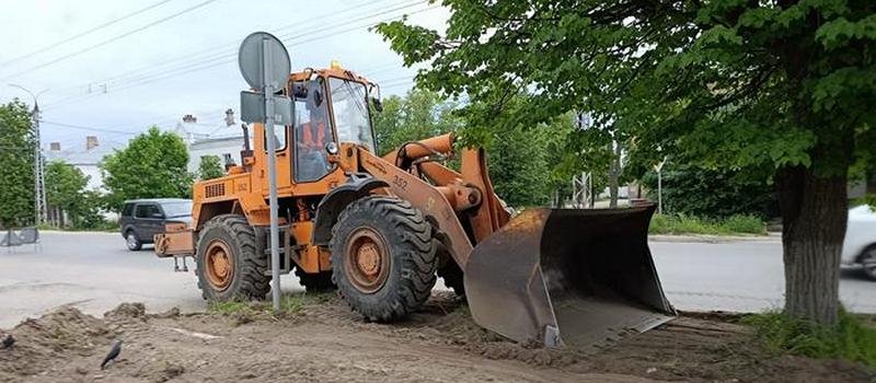 Уборка улично-дорожной сети Коврова 4 июня