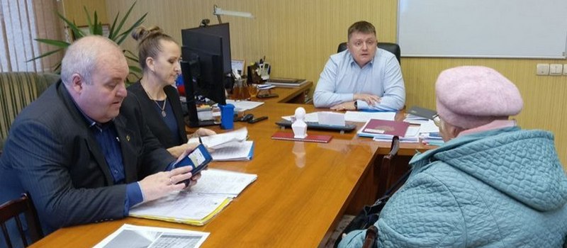 Глава города Коврова Сергей Сидорин провёл личный приём граждан