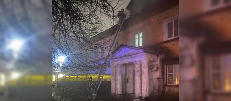 На проспекте Ленина произошел пожар, обошлось без жертв и пострадавших