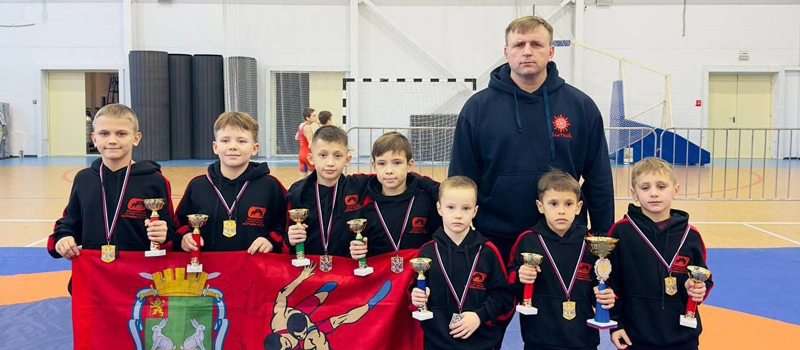 У ковровских борцов семь наград на турнире в Подмосковье