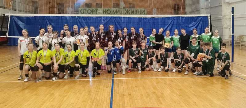 Ковровская команда победила в новогоднем турнире по волейболу